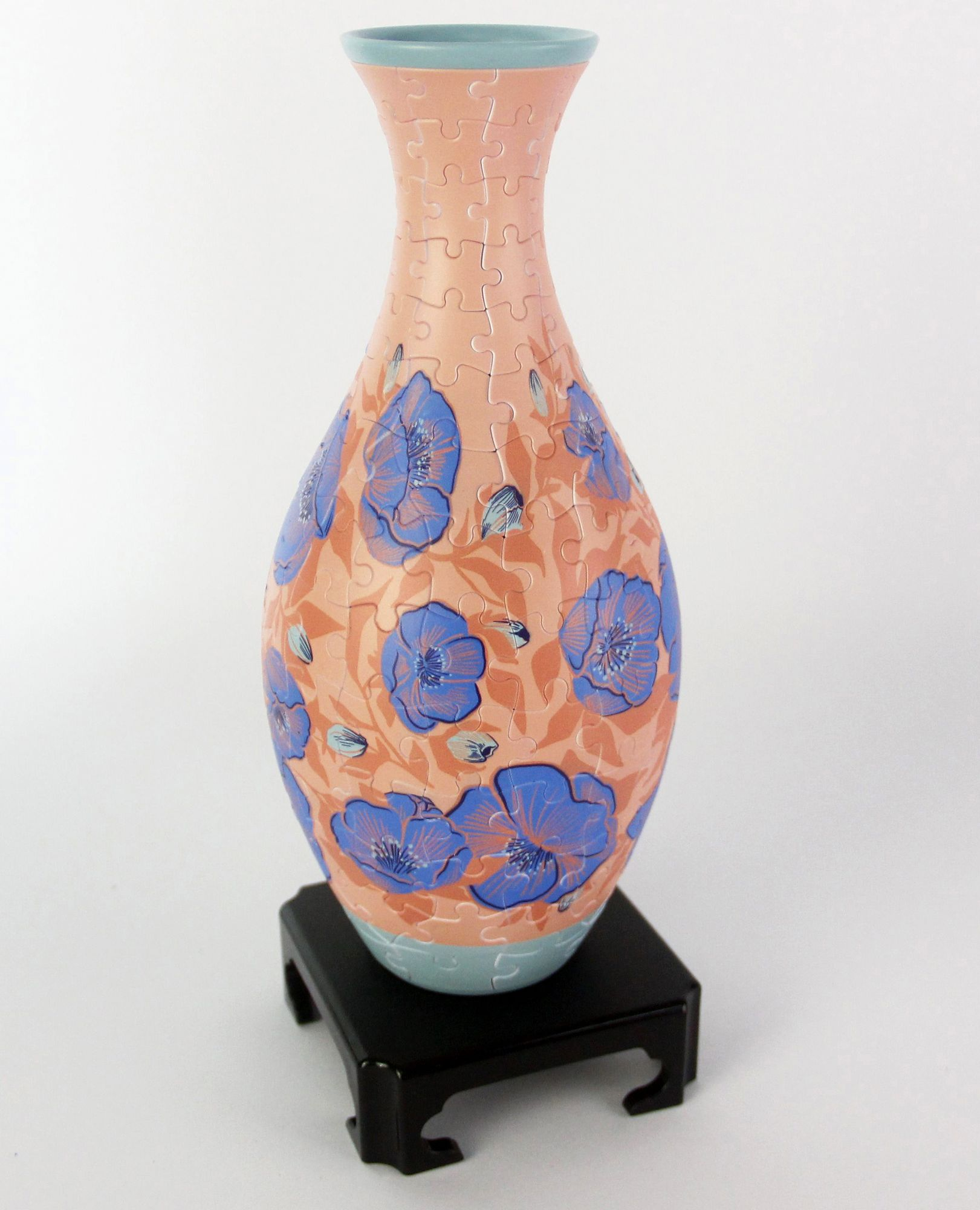 3D Floral Puzzle Vase