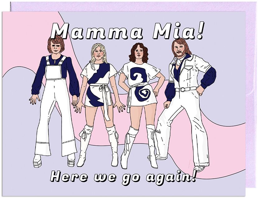 Mamma Mia! Humor Card