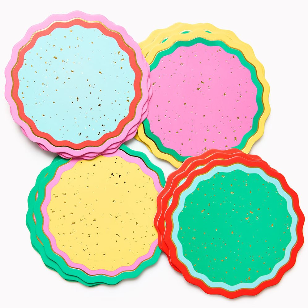 Colorful Fleck Coasters