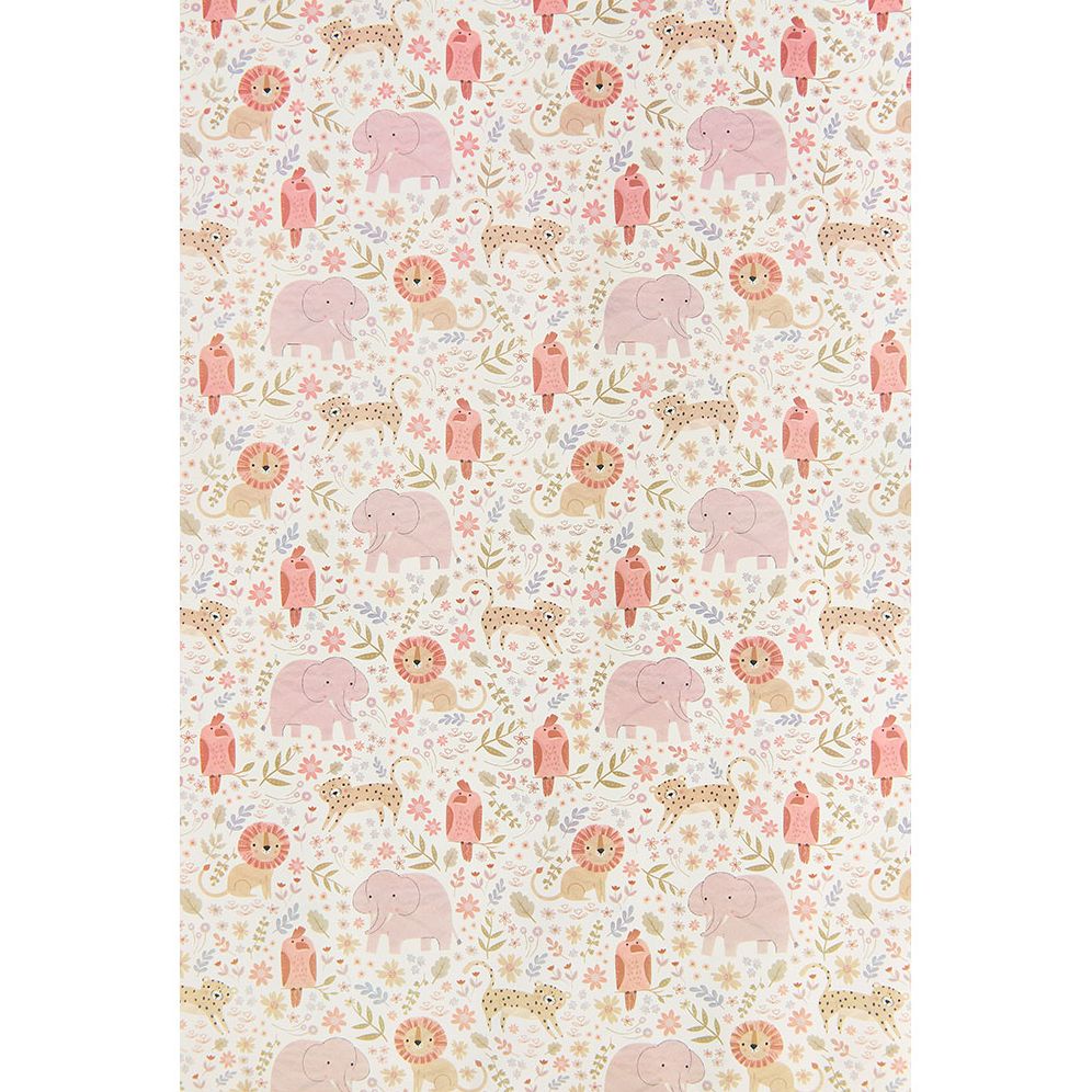 Soft Jungle Baby Continuous Roll Wrap 10'