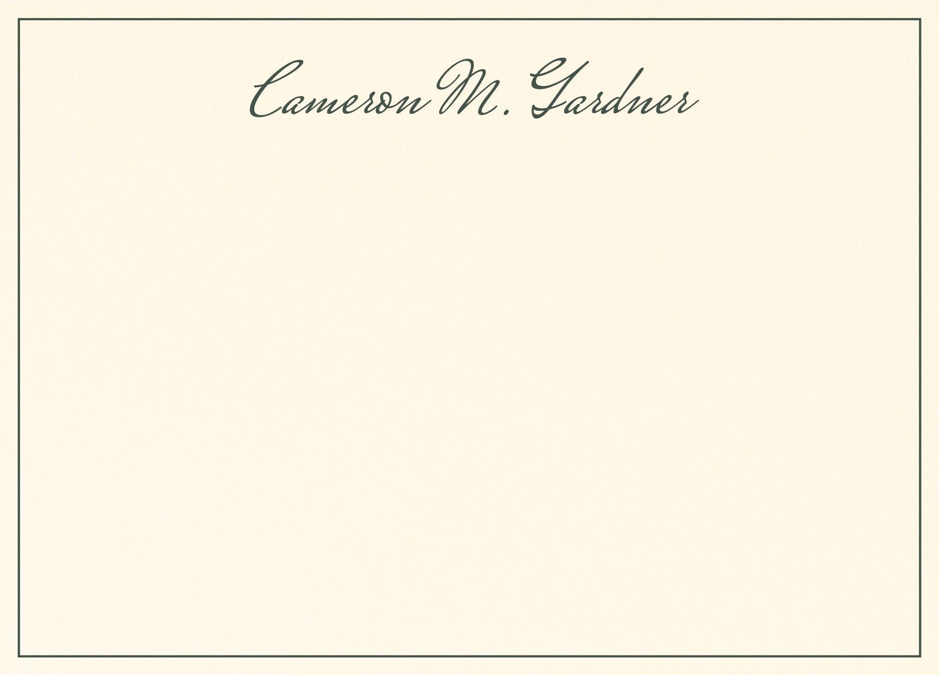Botanical Toile Stationery