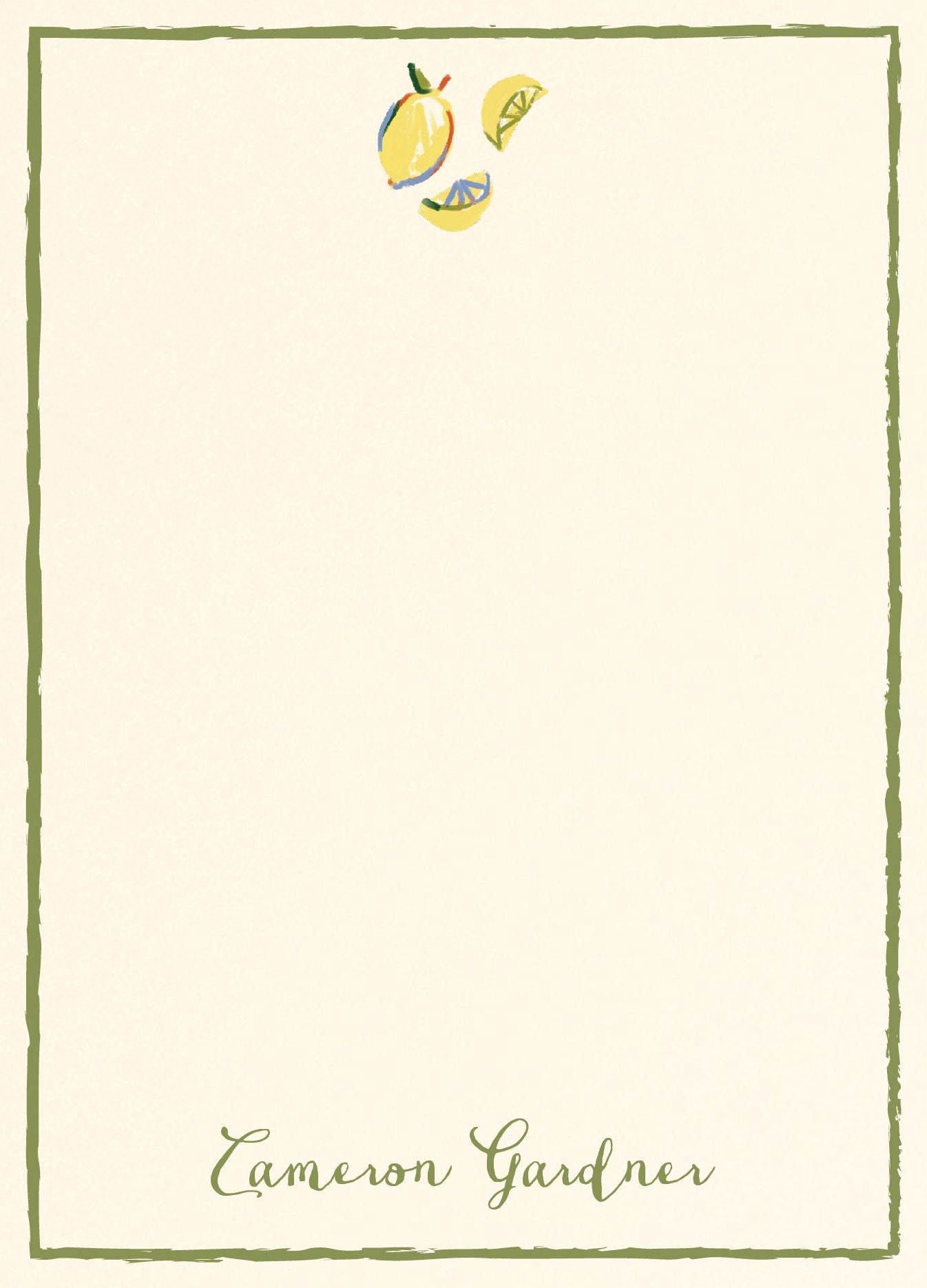 Picnic Stationery
