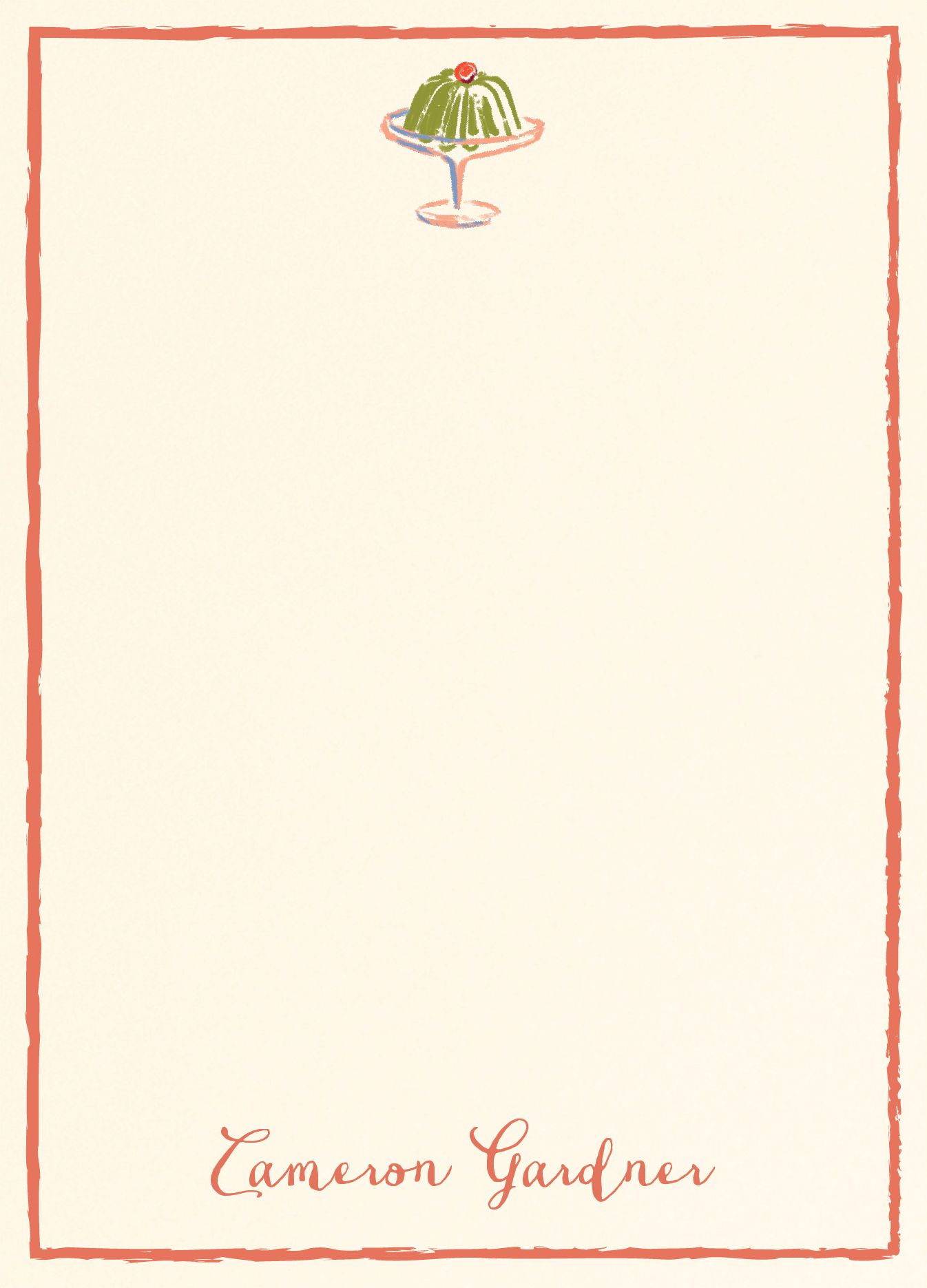Picnic Stationery