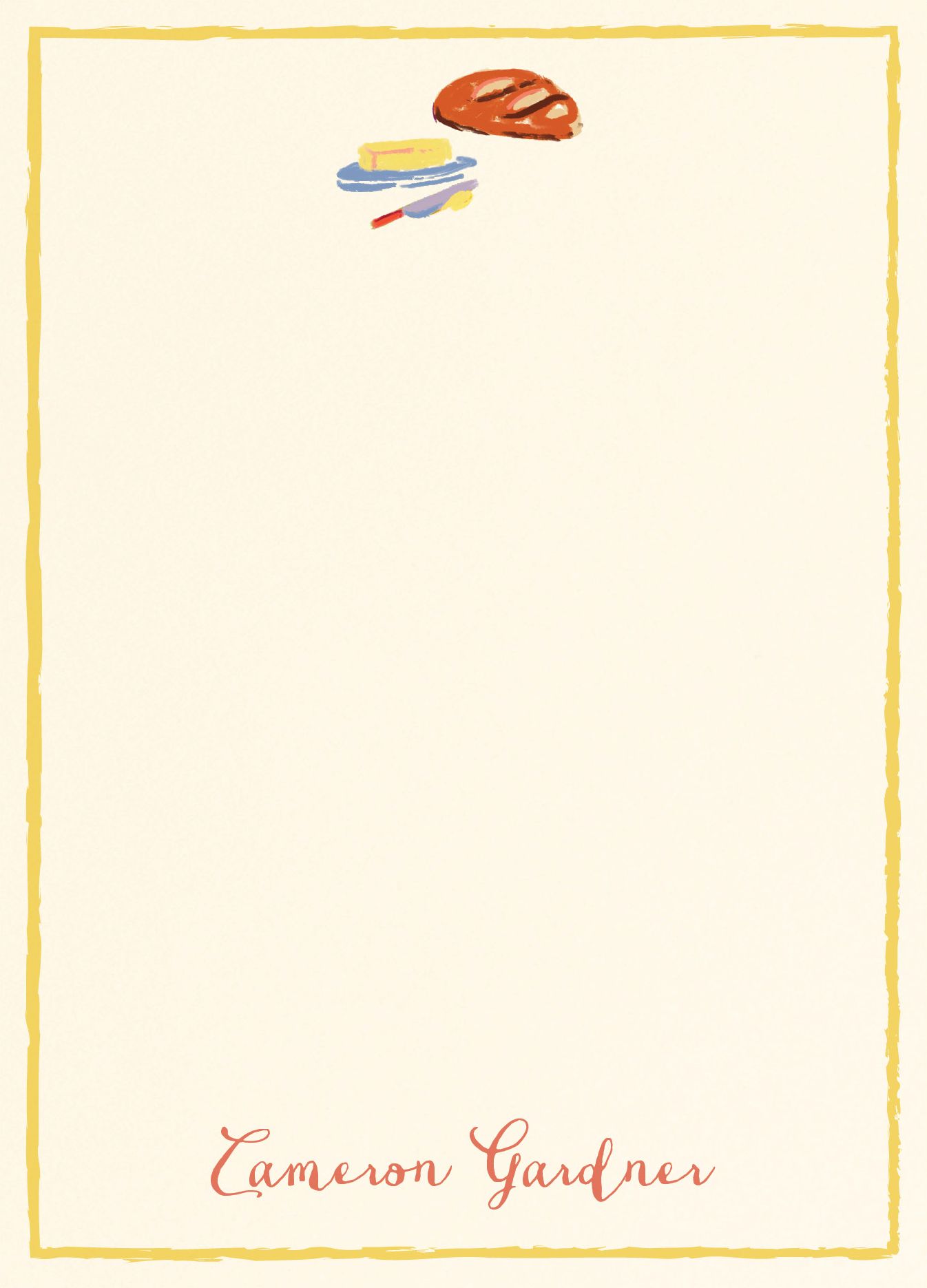 Picnic Stationery