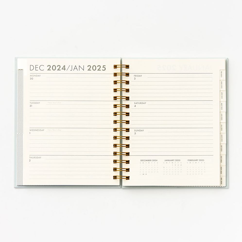 12-Month Deco Floral Custom Planner