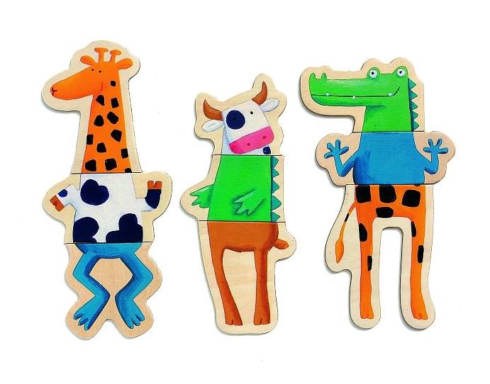 Wooden Magnets Crazy