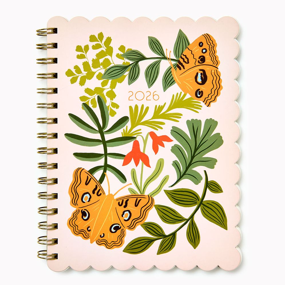 2026 Paper Source Butterfly Die Cut 12M Planner - Exclusive | Paper Source