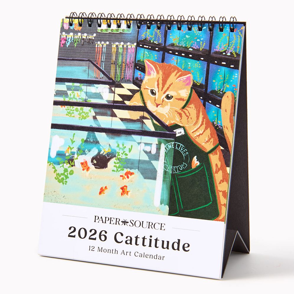 2025 Paper Source Catitude Desk Easel