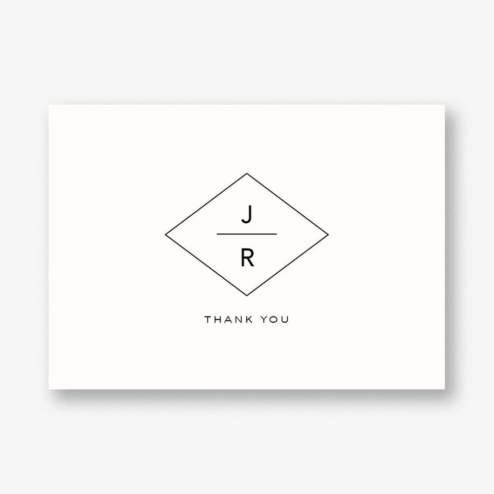 Modern Diamond Stationery
