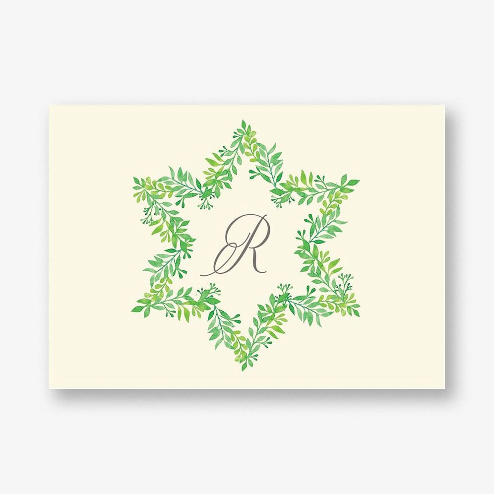 Garden Bat Mitzvah Stationery
