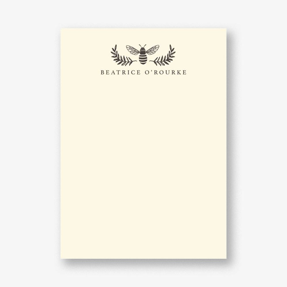 Bee Laurel Stationery