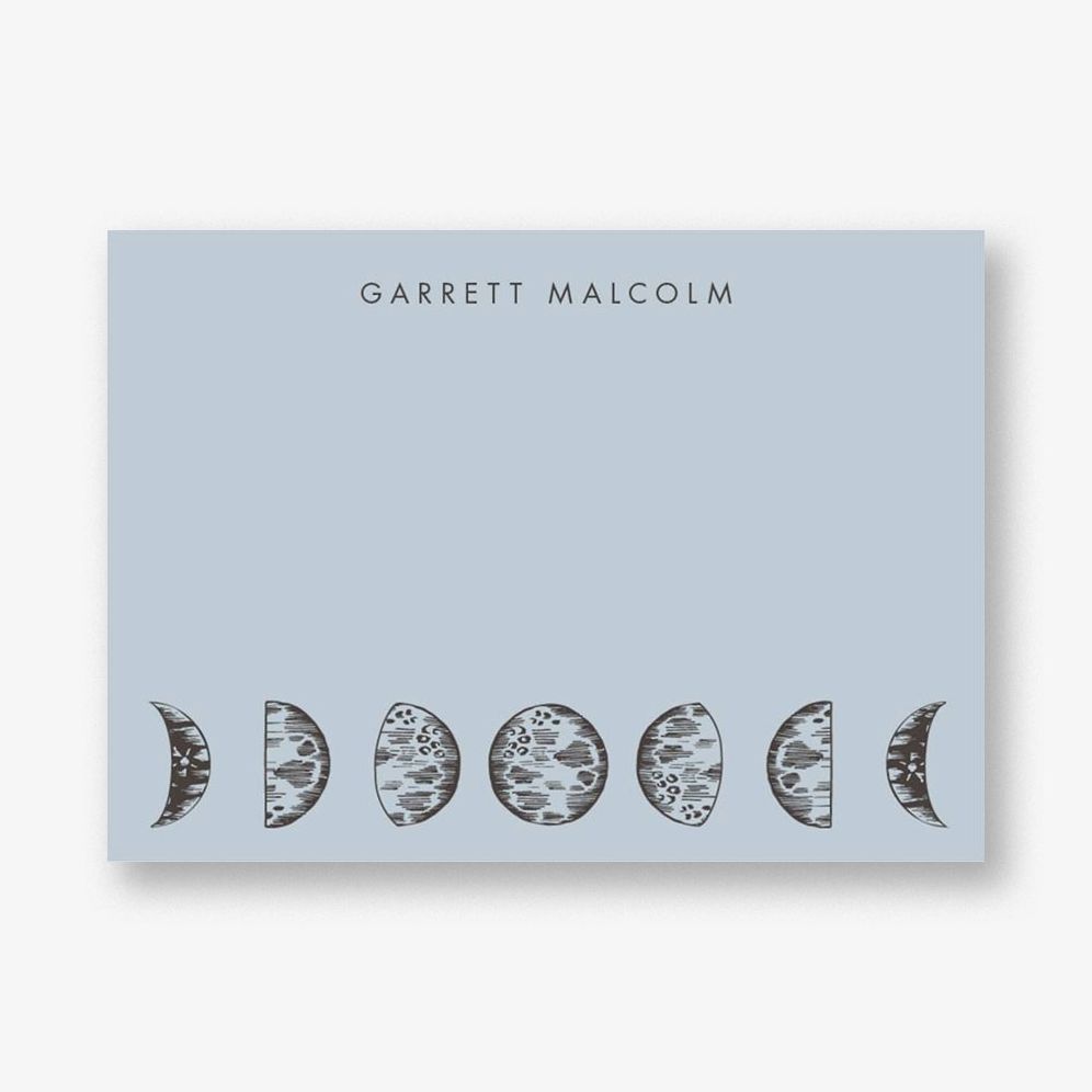 Moon Phase Stationery