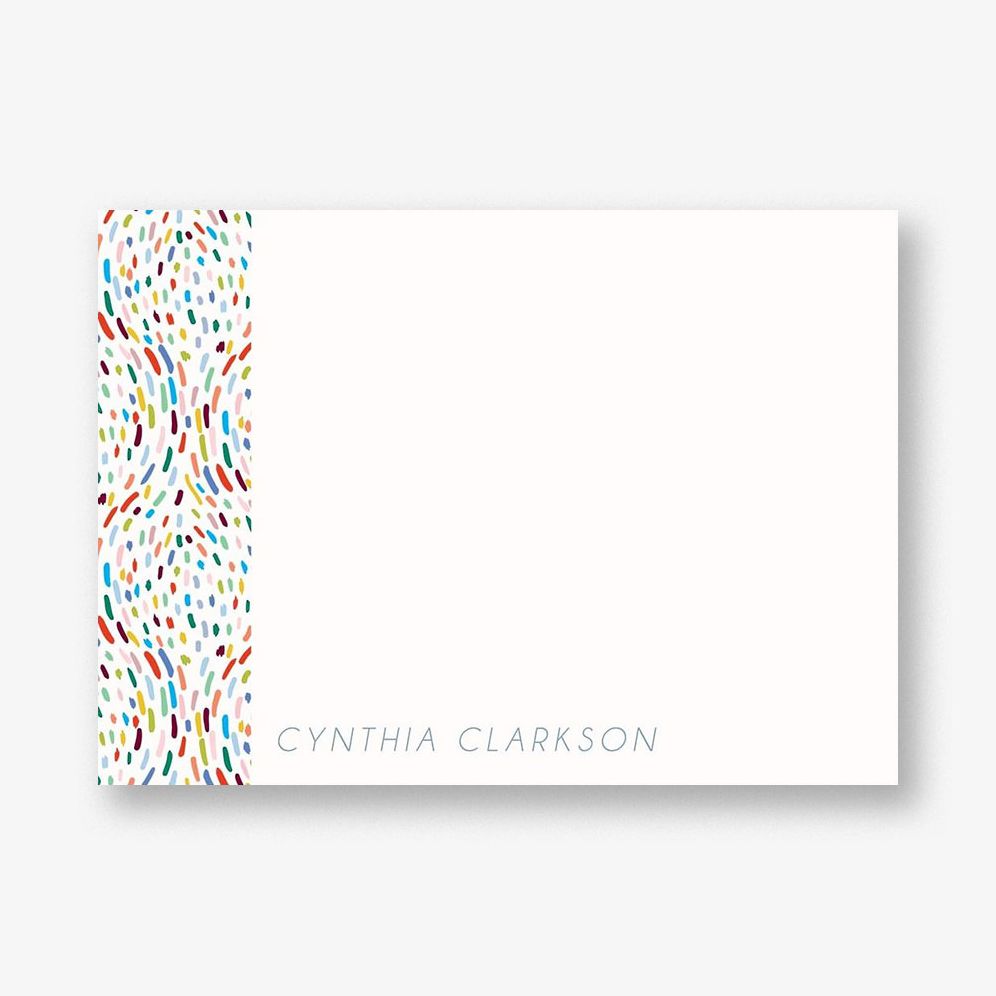 Swirl Dots Stationery