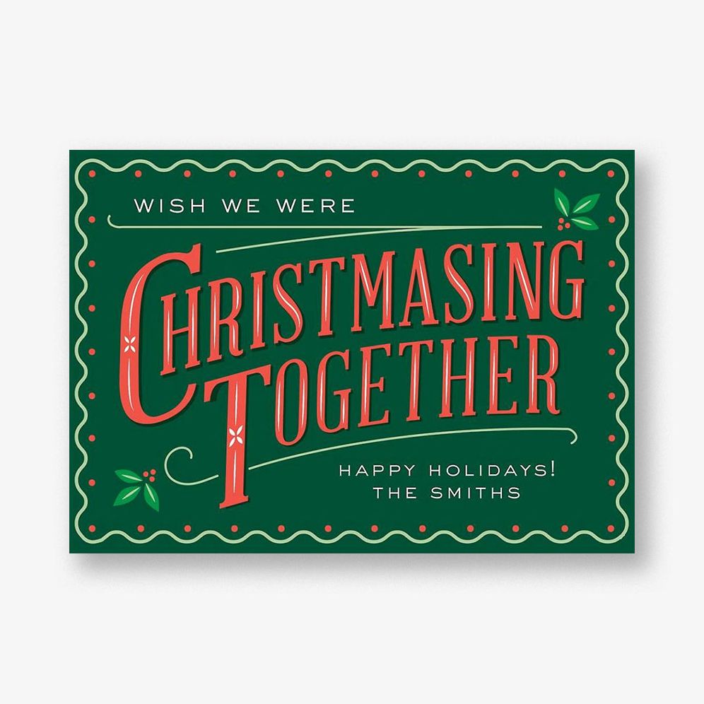 Christmasing Holiday Card