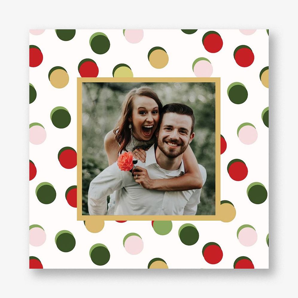 Hot Dotties Holiday Photo Card