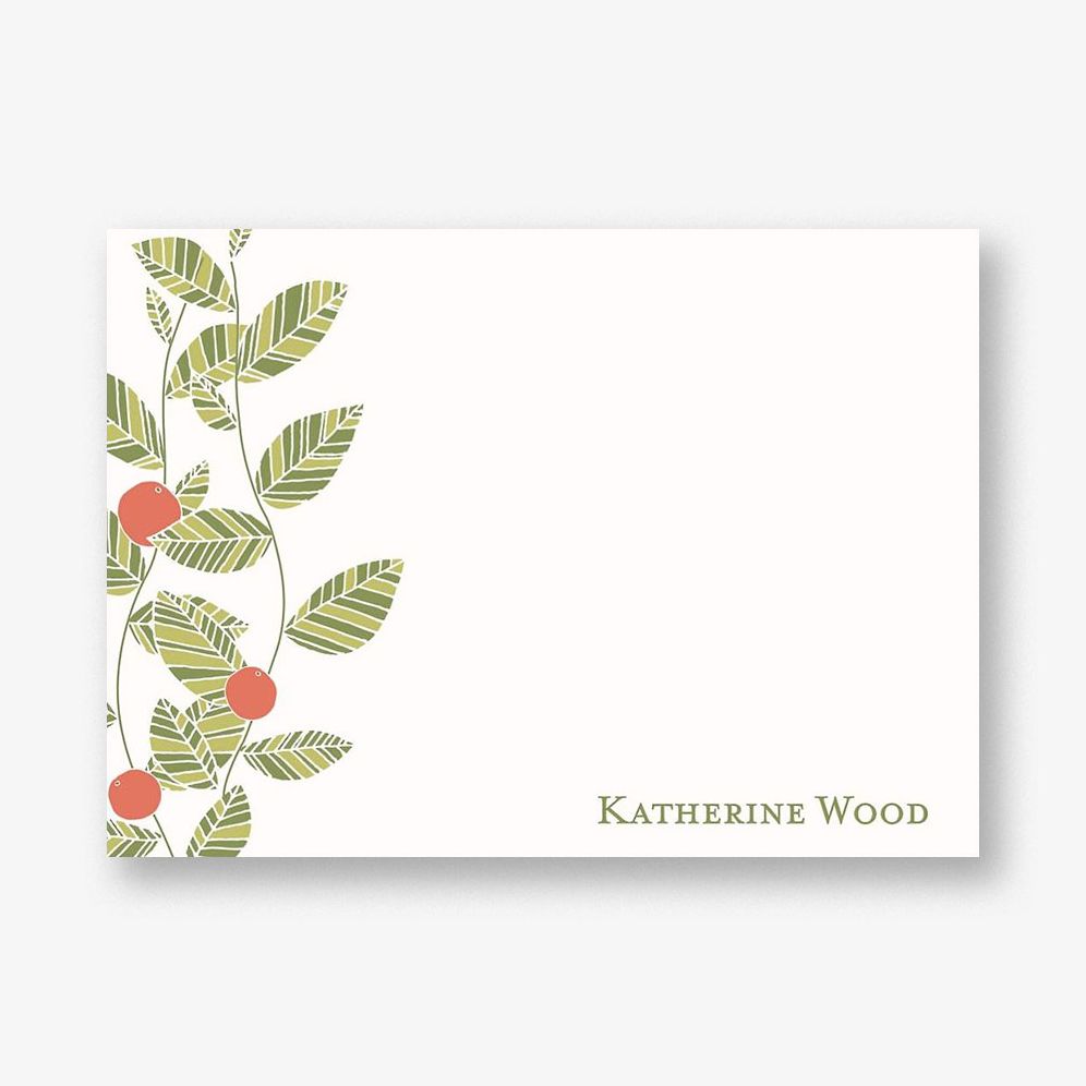 Orange Tree A6 Stationery