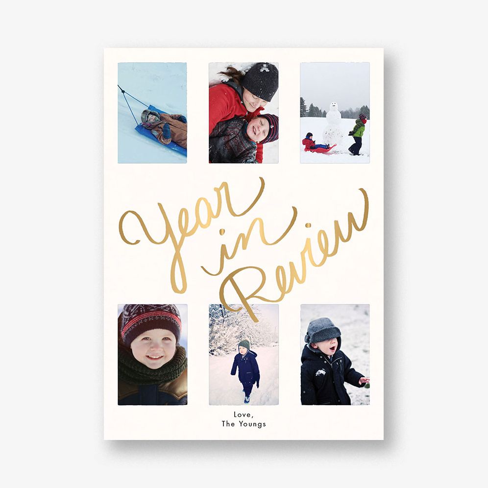 Instant Photos Holiday Photo Card