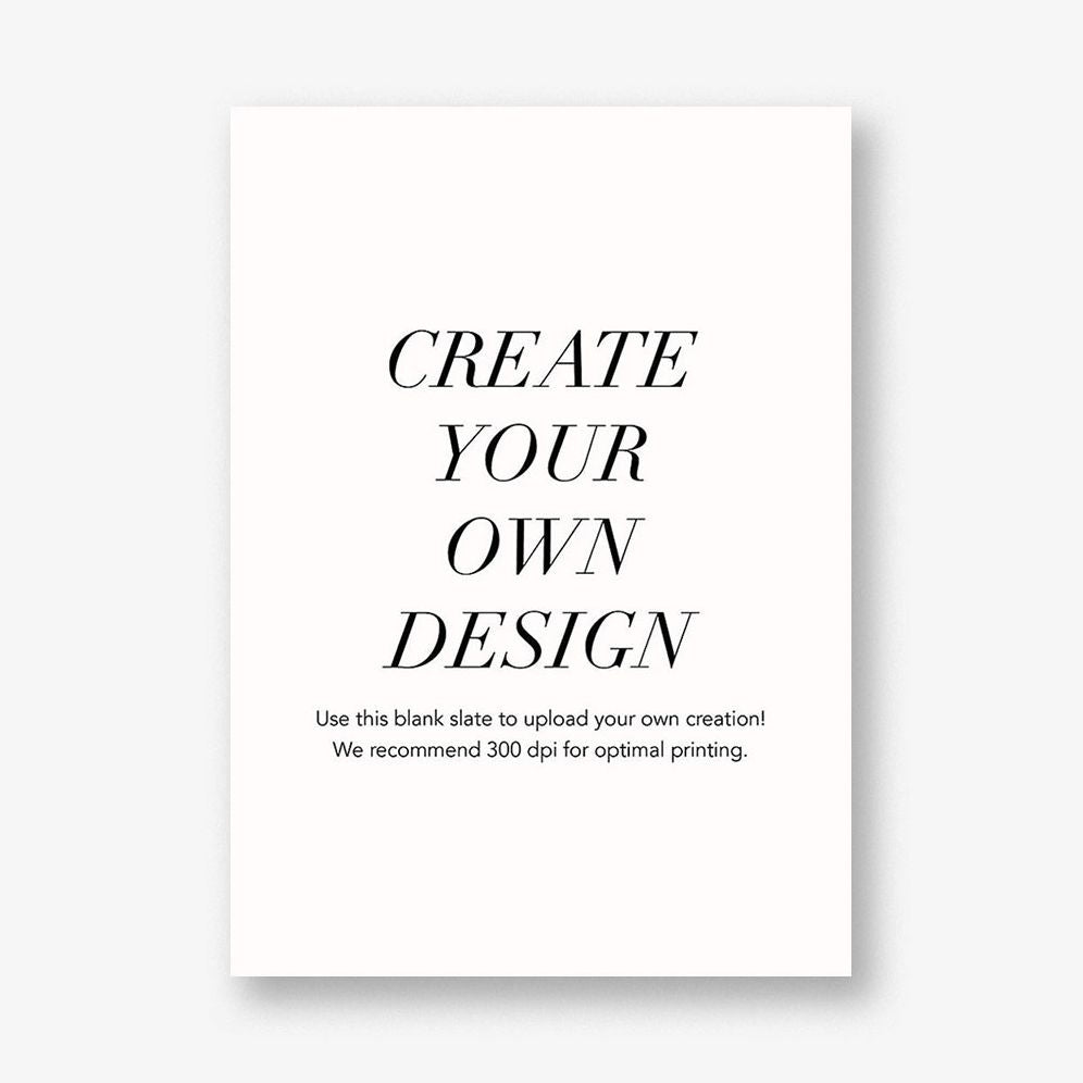 Upload Your Own Vertical Party Invitation