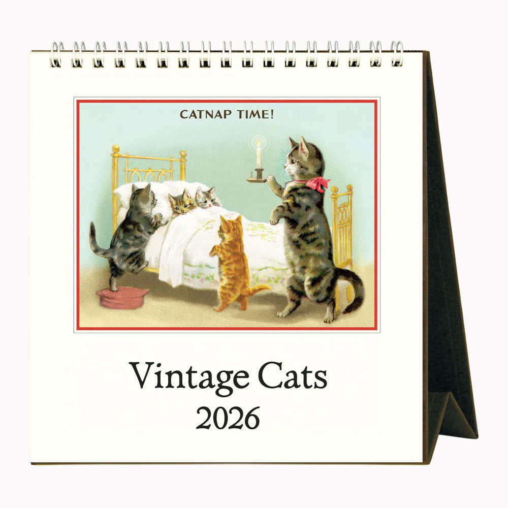 2026 Cats Desk Calendar