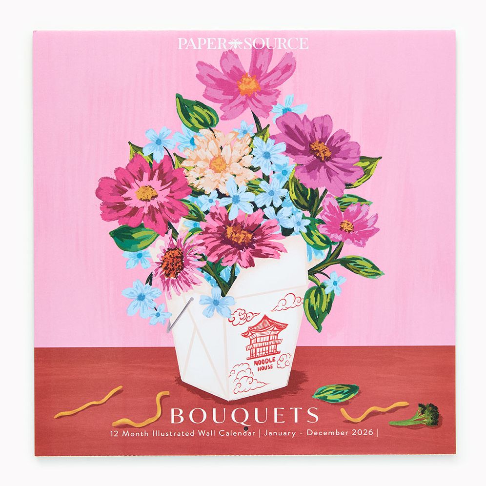 2026 Paper Source Floral Vase