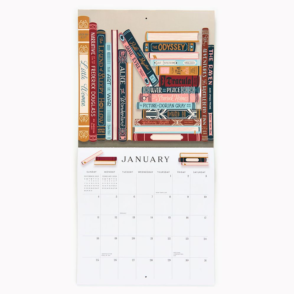 2026 Paper Source Art Grid Calendar