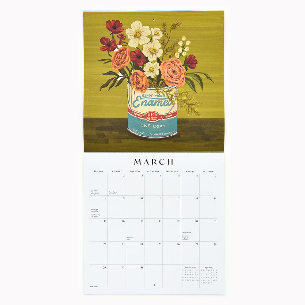 2026 Paper Source Floral Vase
