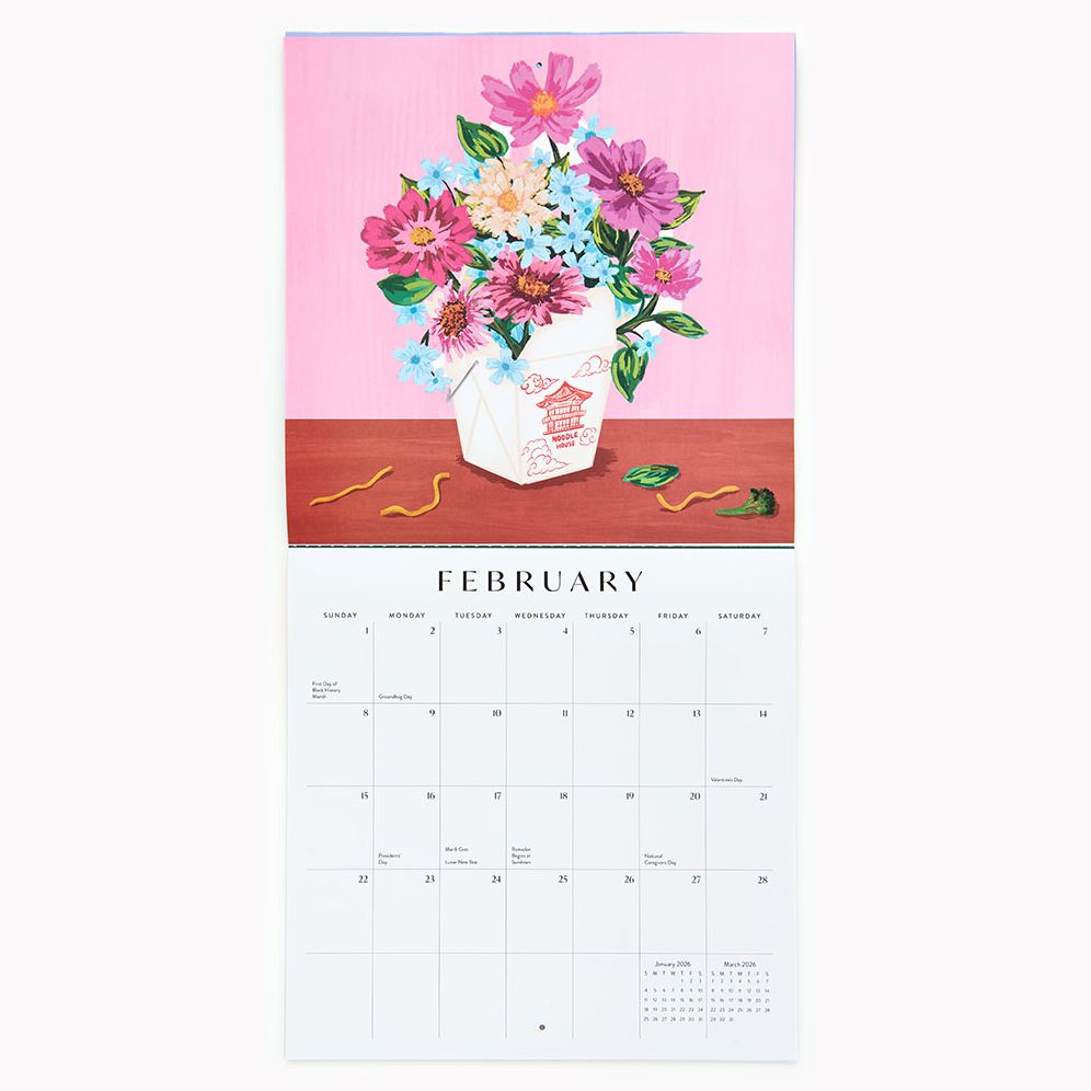 2026 Paper Source Floral Vase