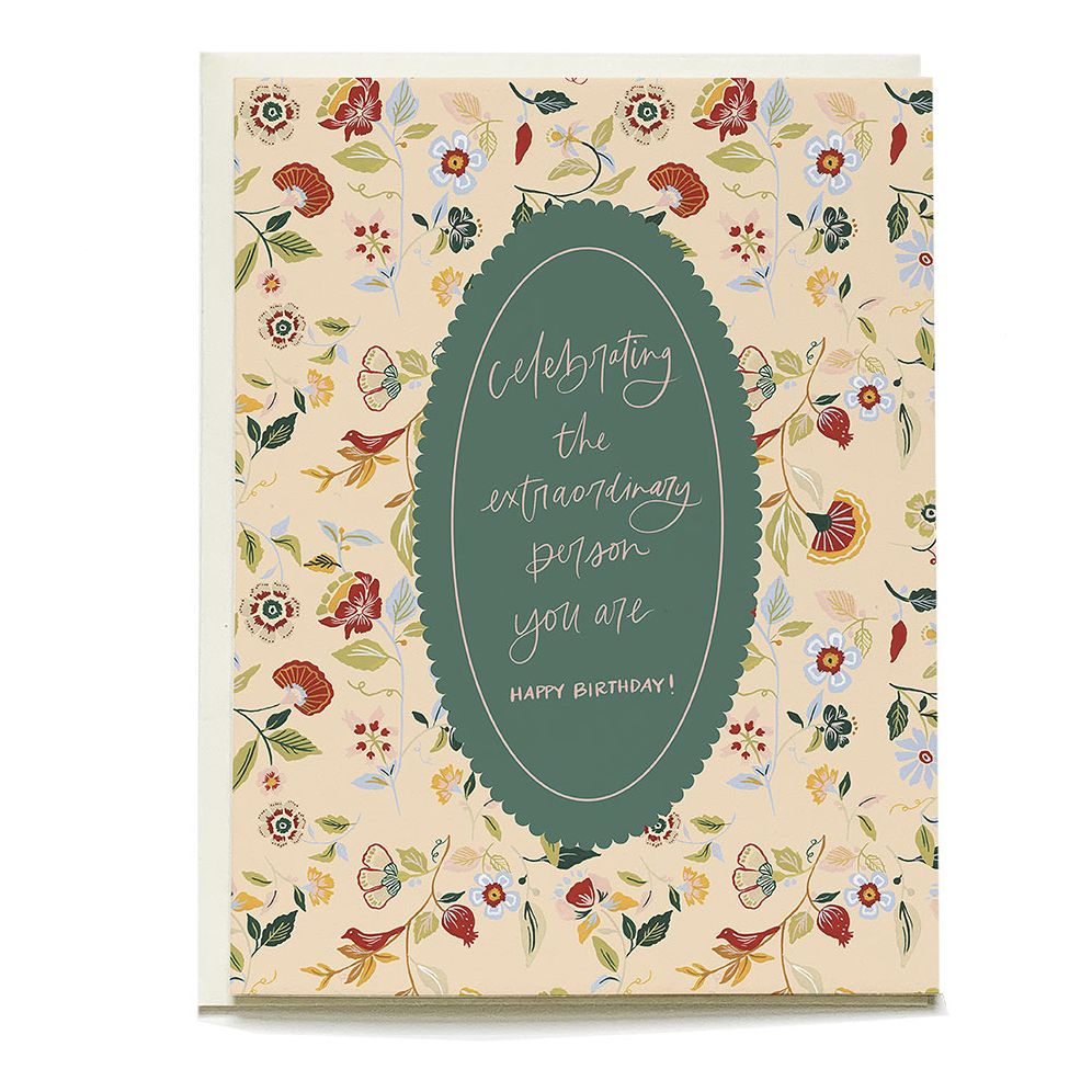 Extraordinary Person Birthday Card