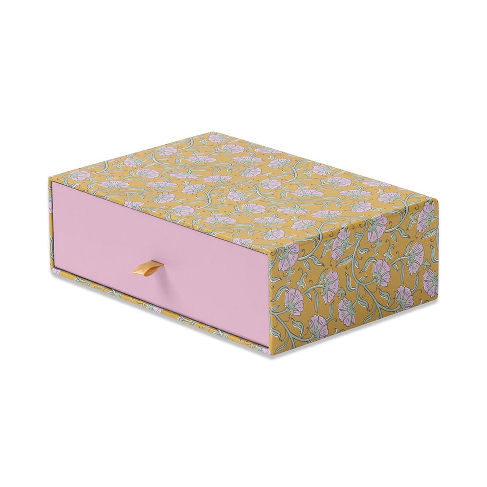 CORR Vintage Floral Scalloped Notecards S/16