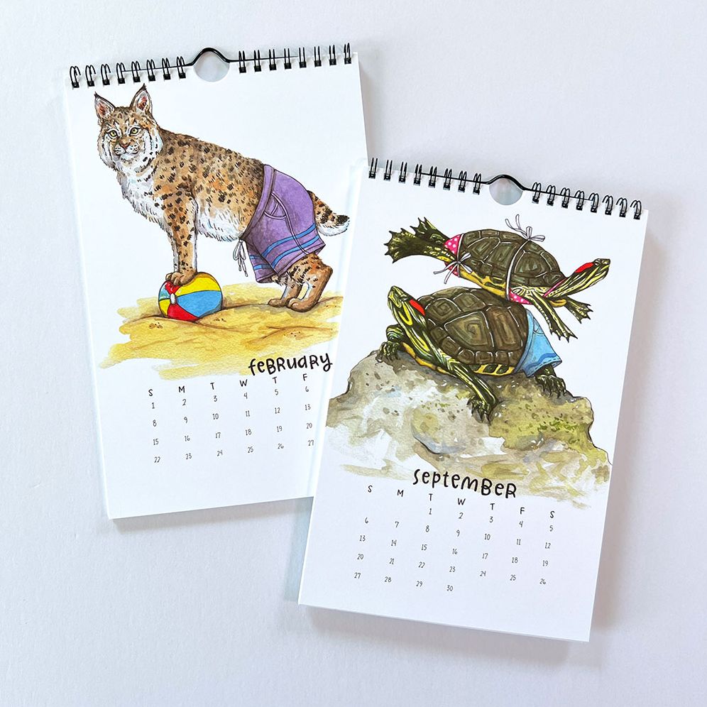 2026 Swimsuit Calendar by Paper Wilderness
