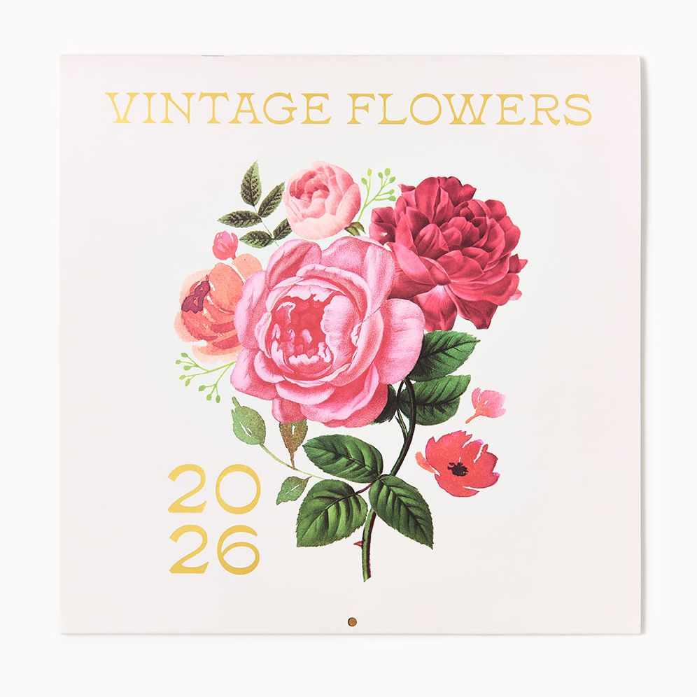 2026 Vintage Floral Wall Calendar - Exclusive