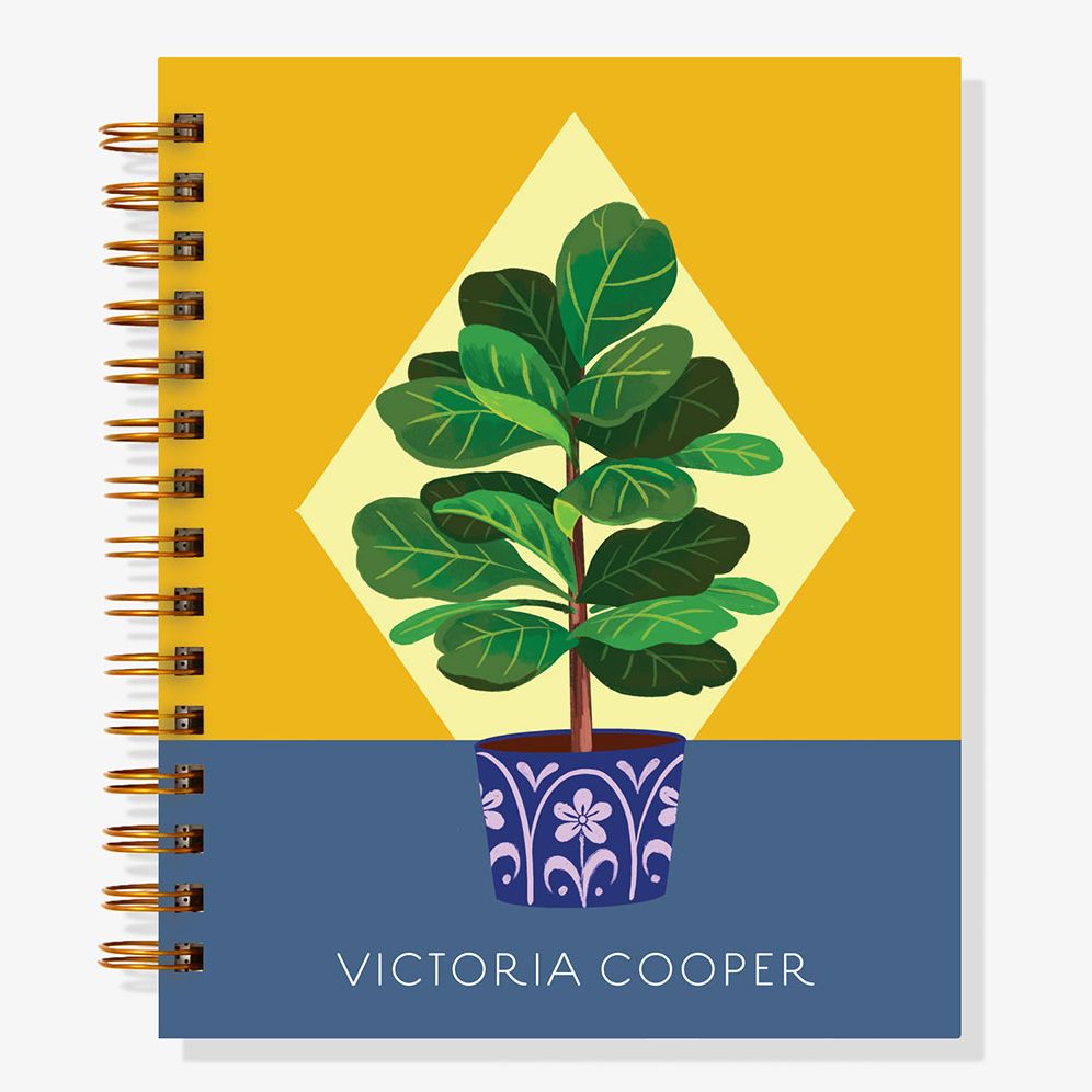 12-Month Begonia Custom Planner