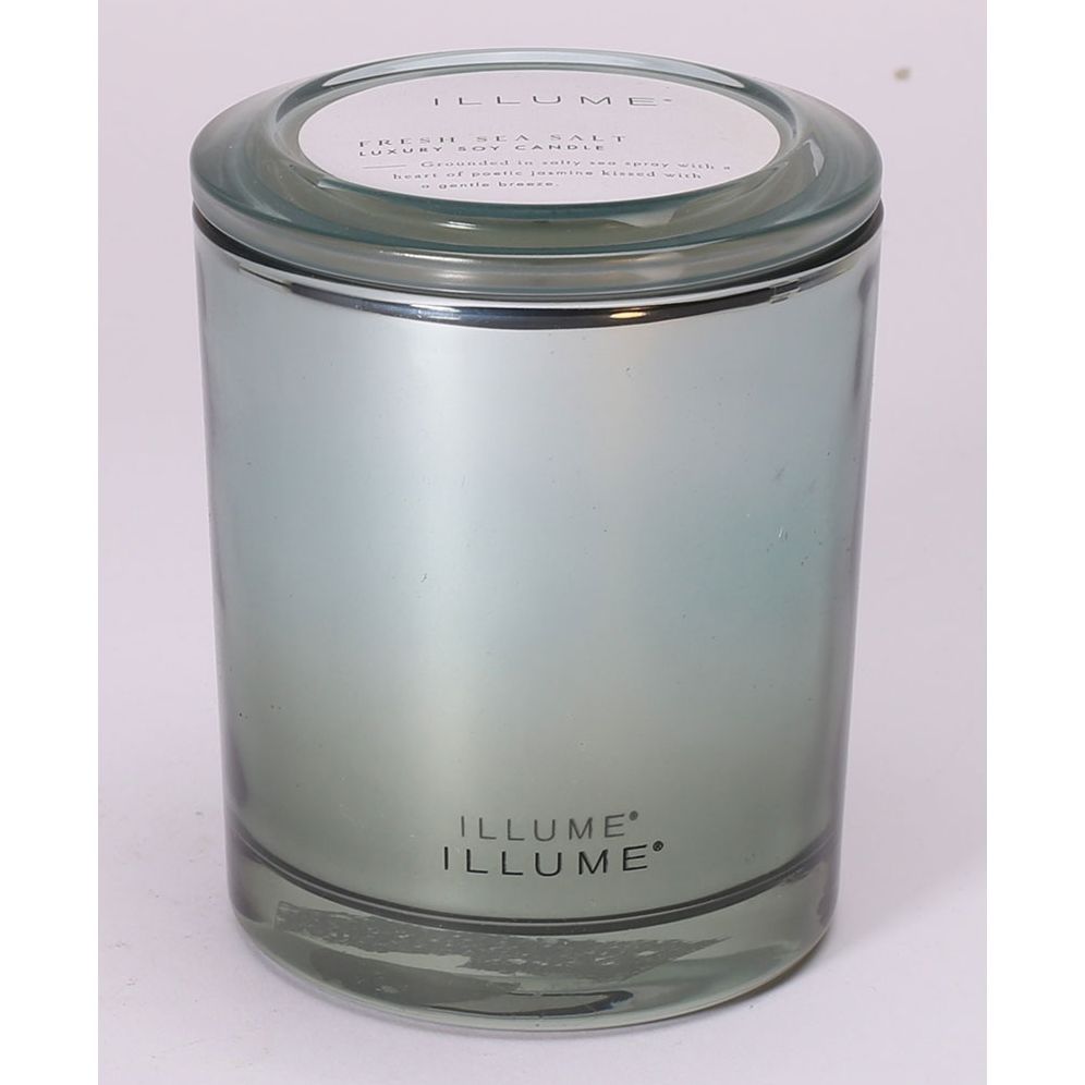 Fresh Sea Salt Lidded Ombre Candle