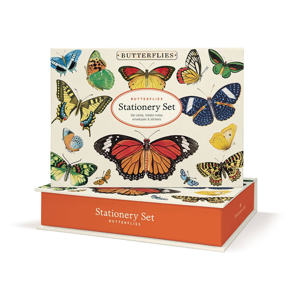 Butterflies Stationery Set