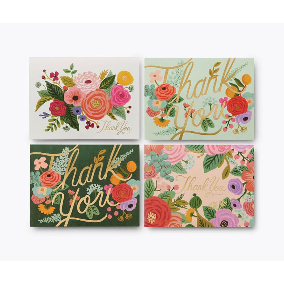 TYOU Garden Party Thank You Keepsake Card Box