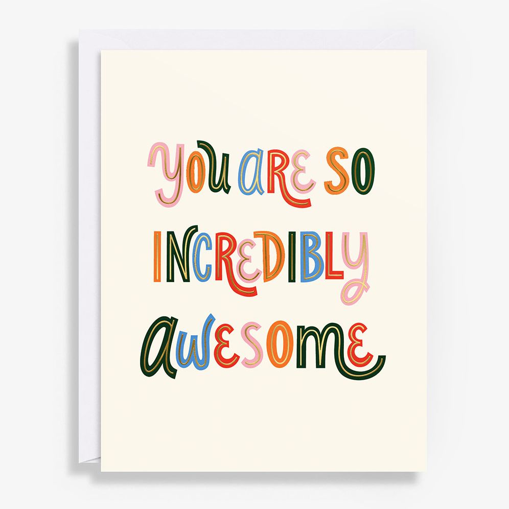 So Incredibly Awesome Card