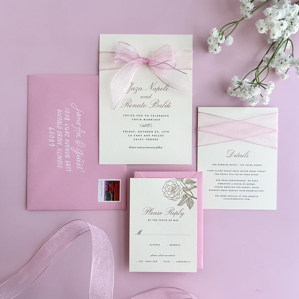 Natural Love Wedding Invitation