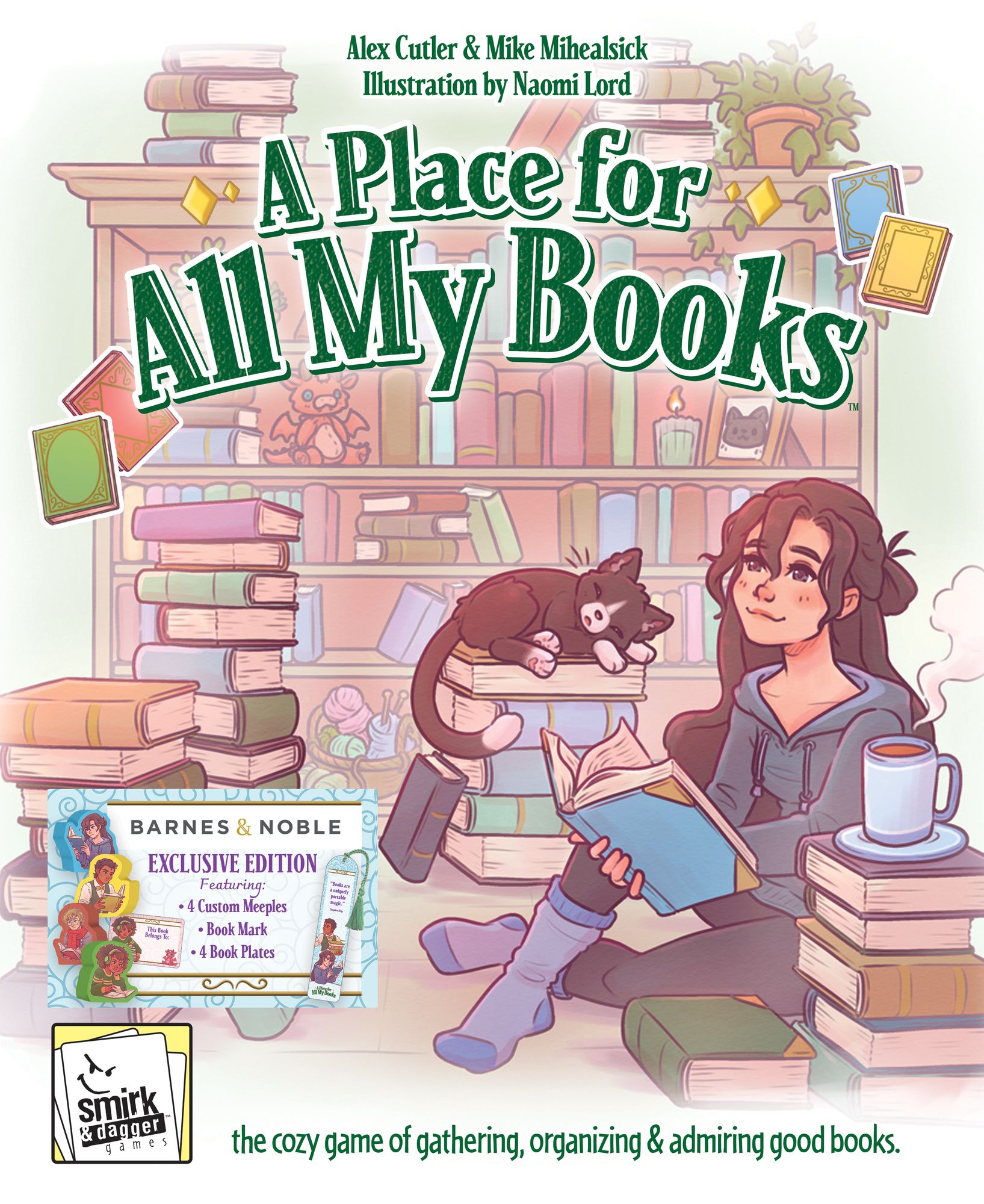 A Place For All My Books by Alex Cutler and Michael Mihealsick (B&N Exclusive)