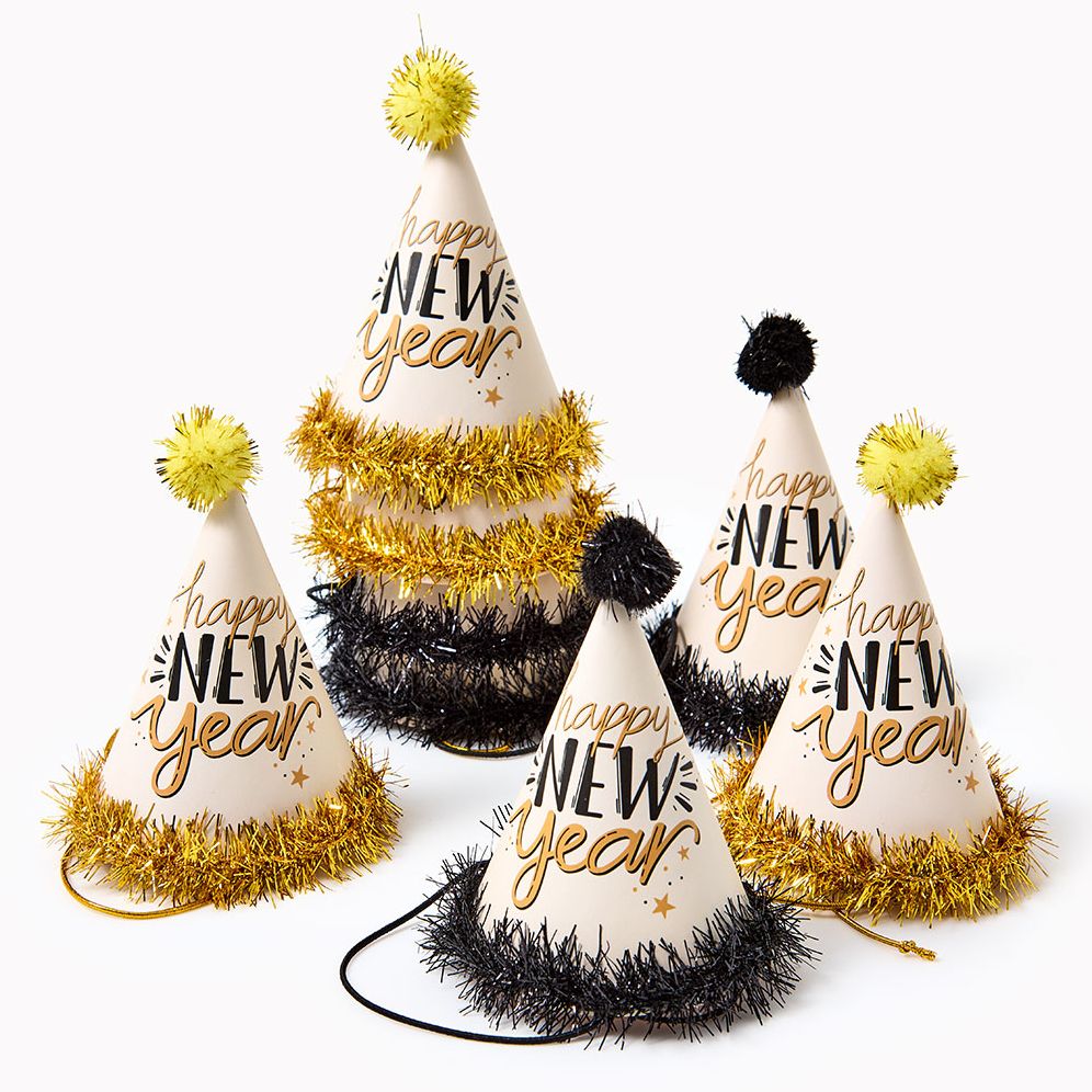 Happy New Year Mini Party Hats