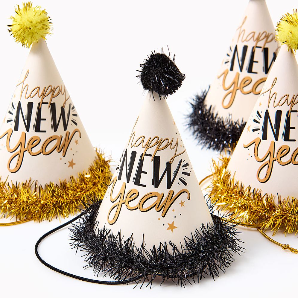 Happy New Year Mini Party Hats