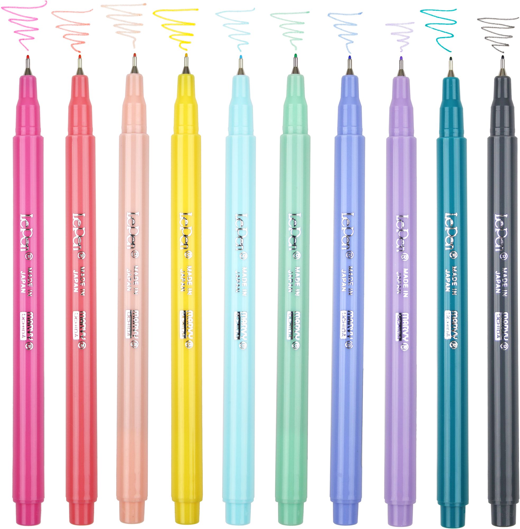 LePen Set 10pc Pastels