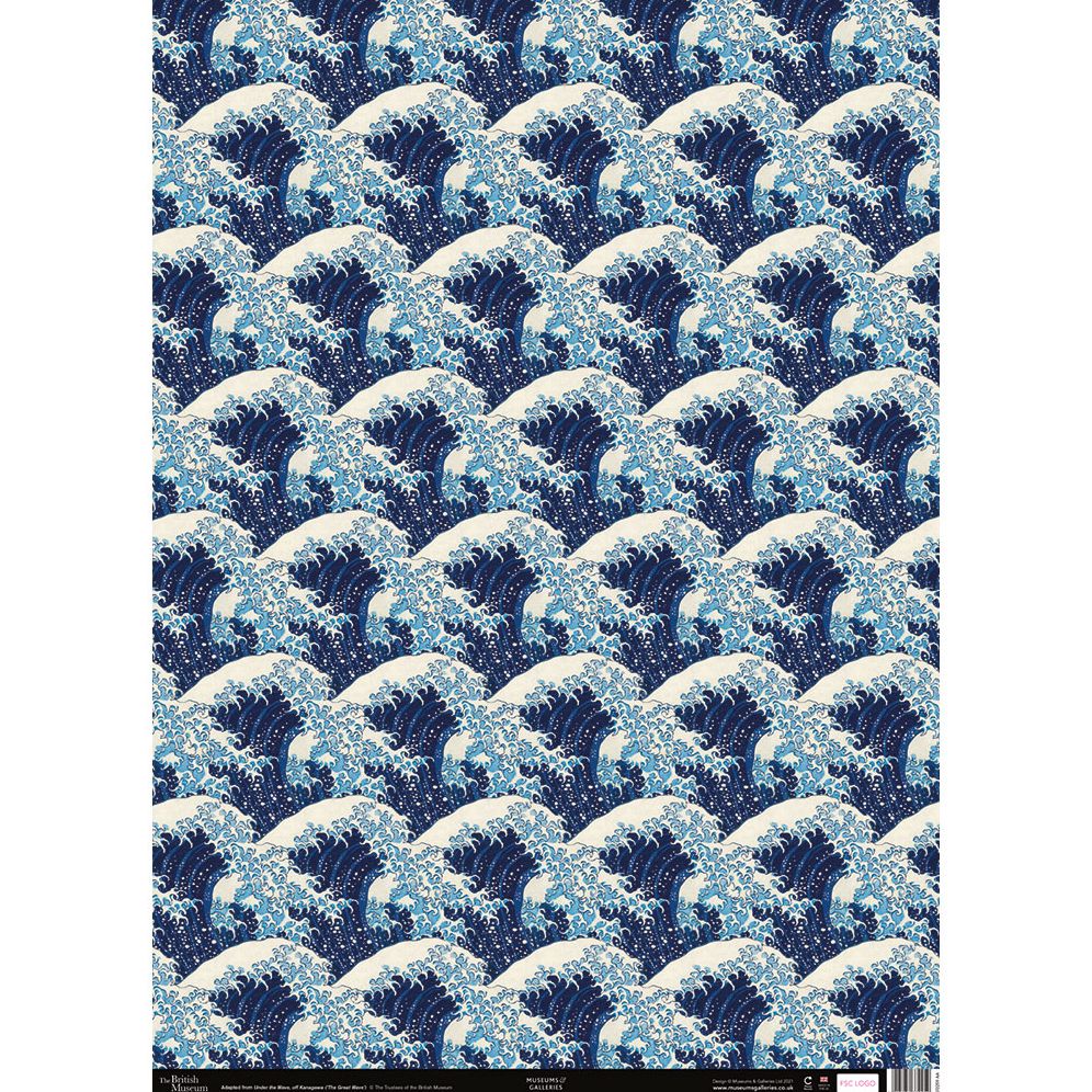 Great Wave Flat Sheet Wrap