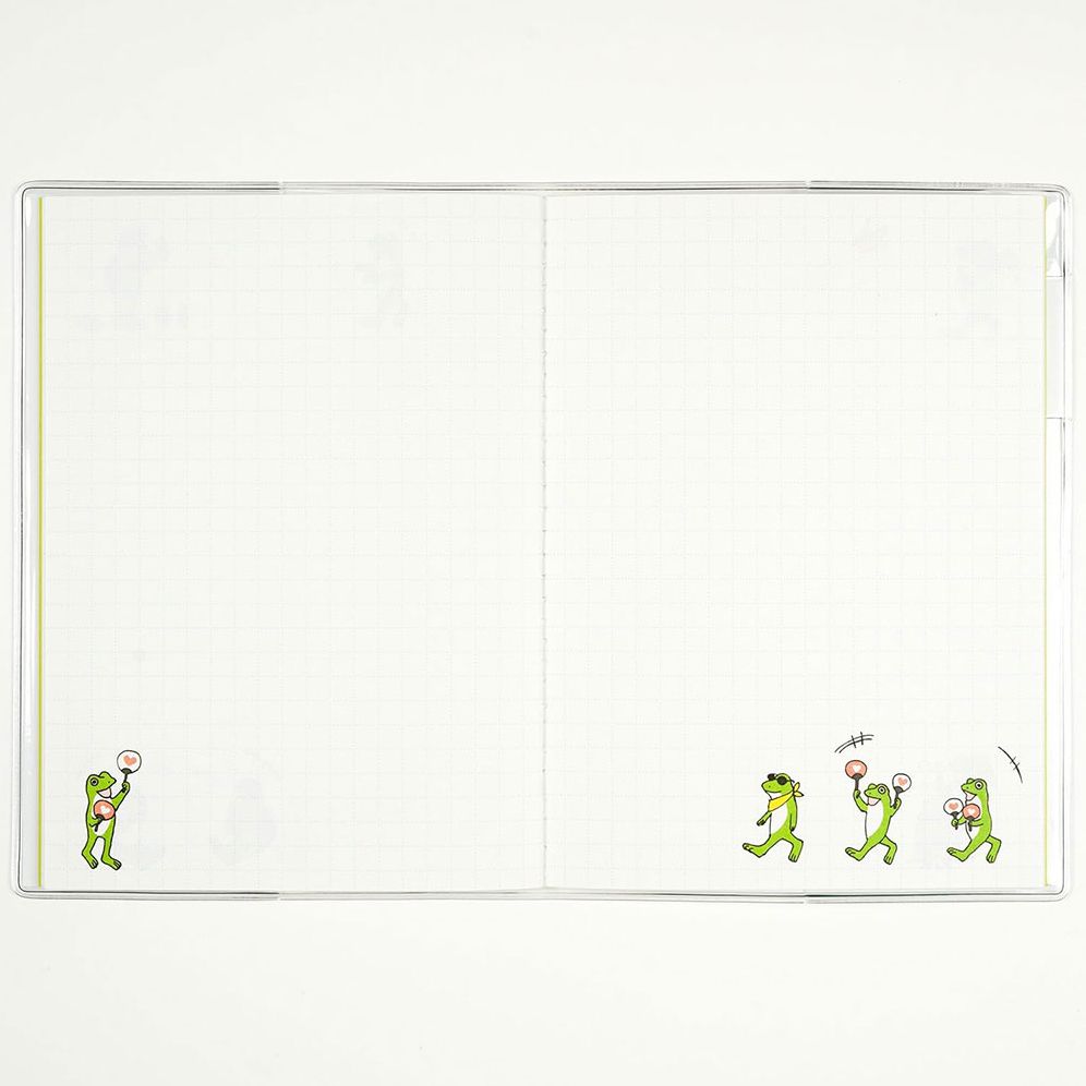 2026 Schedule Diary - FROG TIME A6 Calendar/Memo/Pen Holder