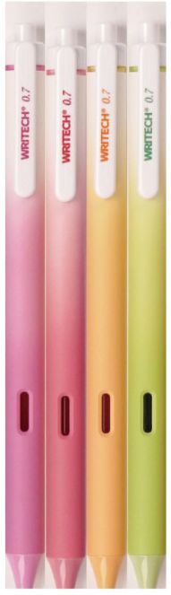 Ombre Sherbert Gel Pen S/4 - Assorted Ink
