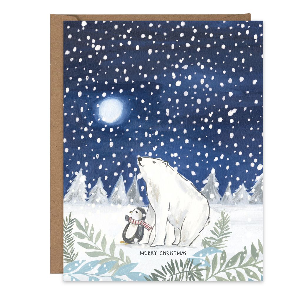 Winter Critters Holiday Card