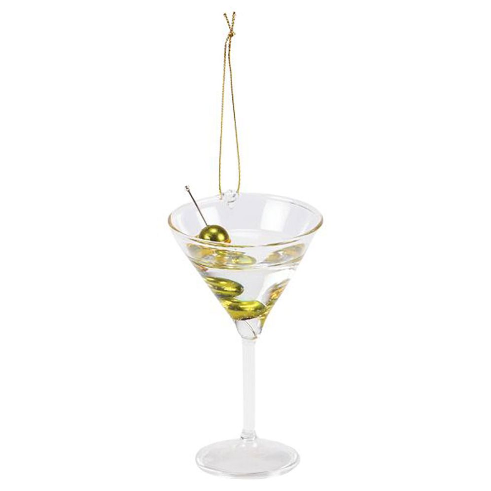 Dirty Martini Glass Ornament