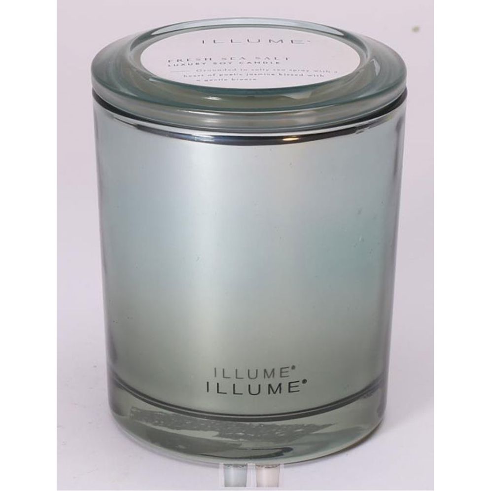 Fresh Sea Salt Lidded Ombre Candle