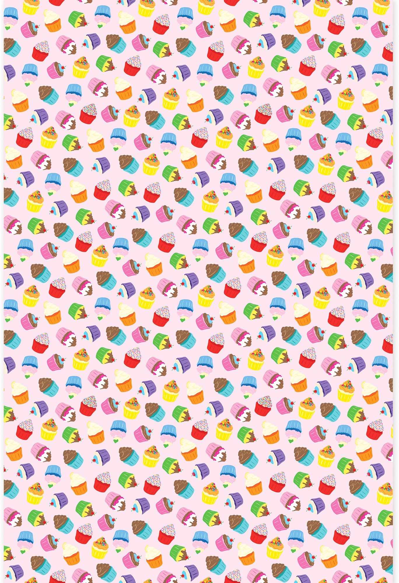 Cheery Cupcakes Flat Wrap