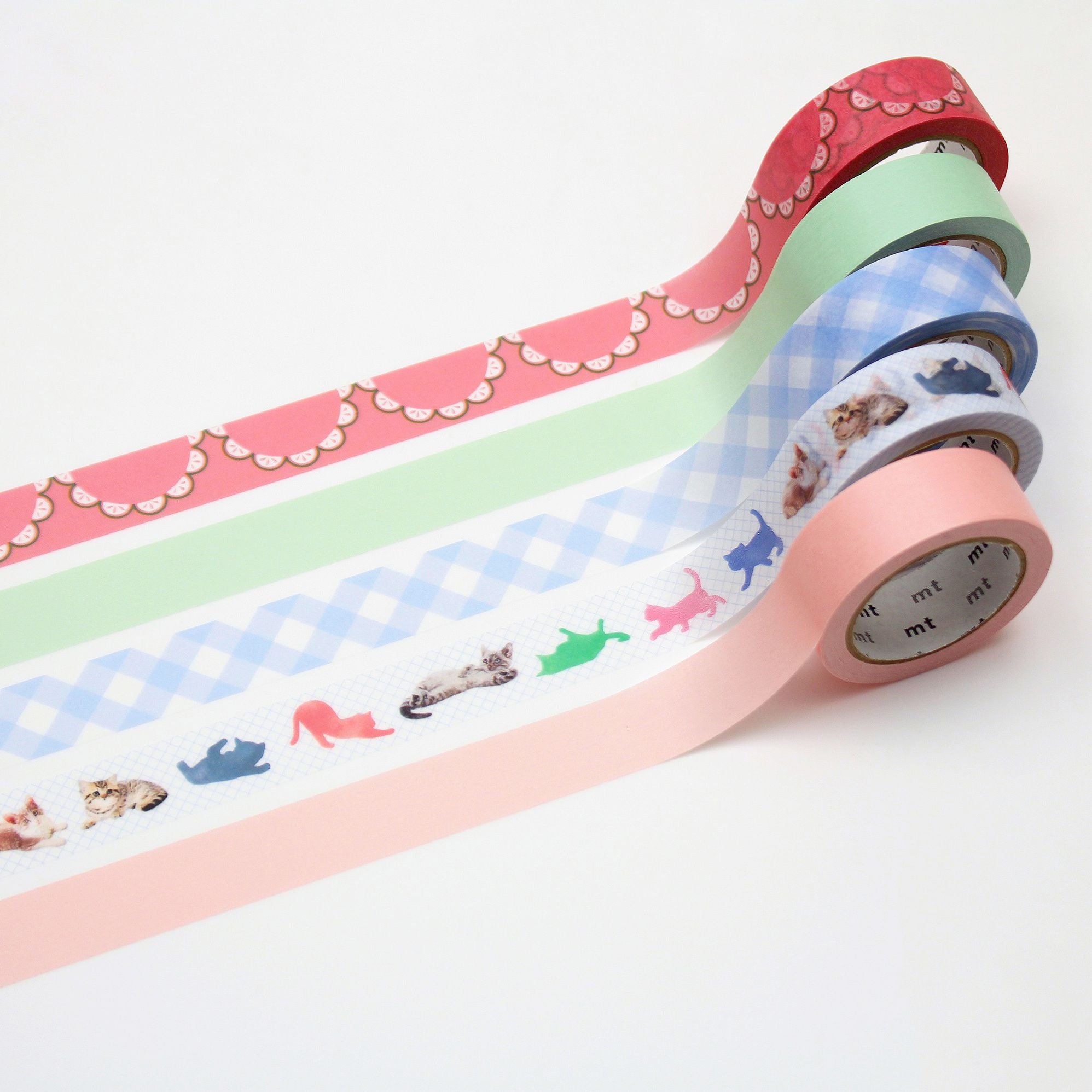 MT Washi Tape Giftbox - Pastel Cats