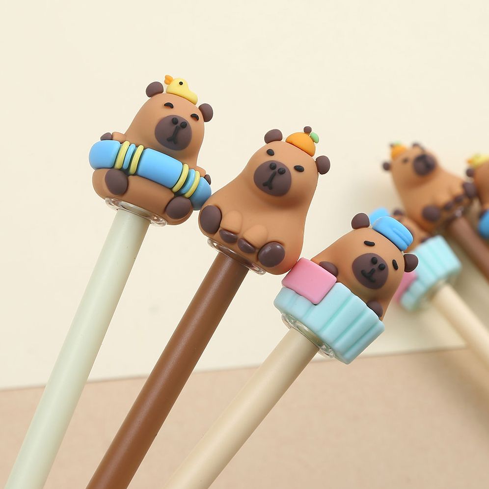Capybara Gel Pen Assortment